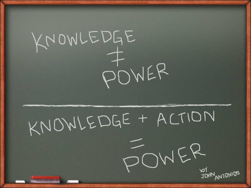 knowledge-n-action-equal-power